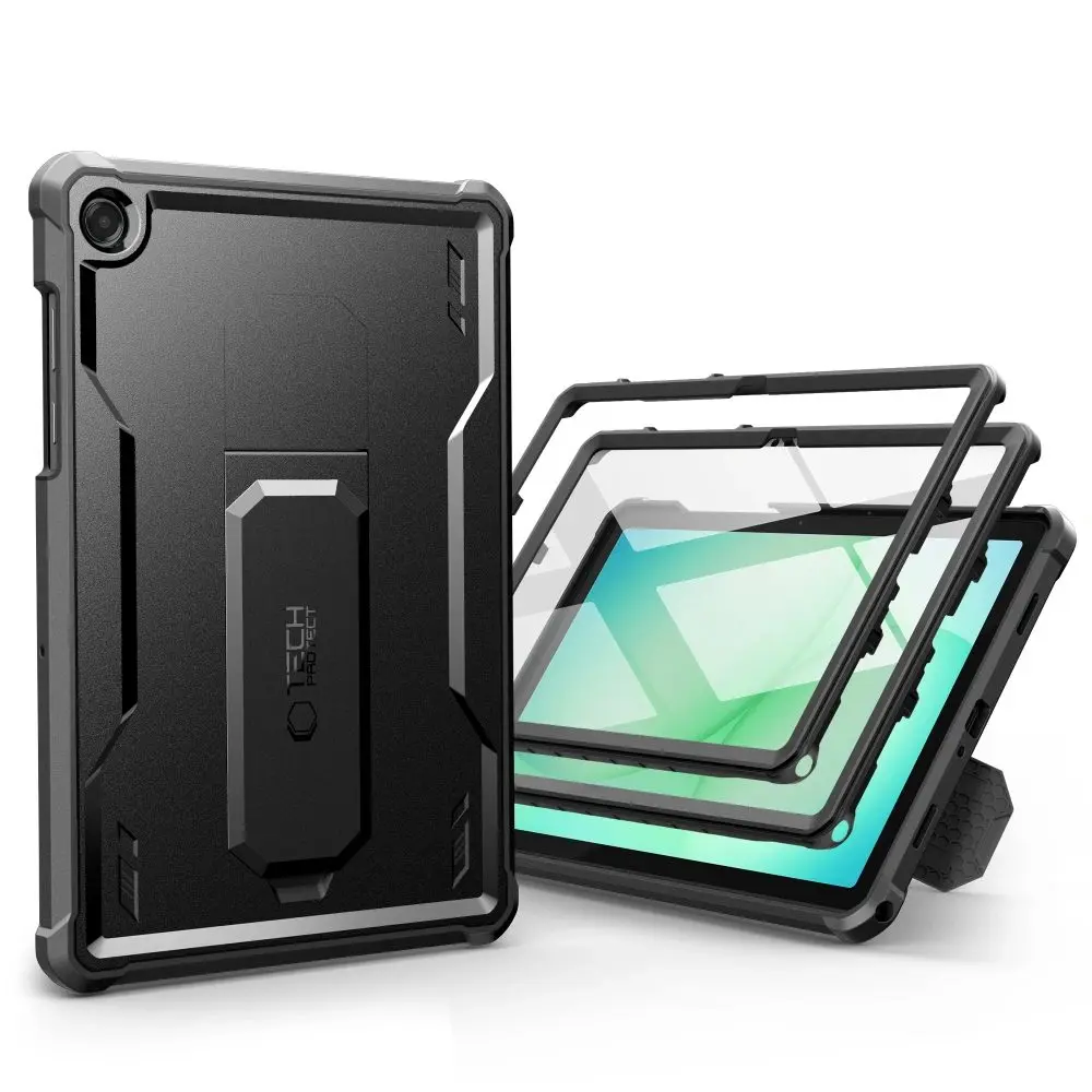 Tech-Protect Kevlar Pro pouzdro, Samsung Galaxy Tab A9+ / A11+ 11.0 X210 / X215 / X216 / X230 / X235 / X236, černé