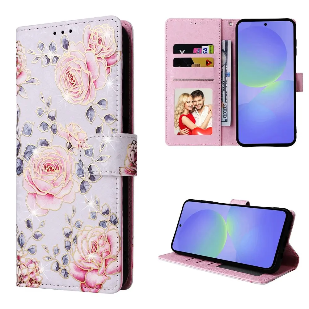 Magnet Case, Samsung Galaxy A36, růže
