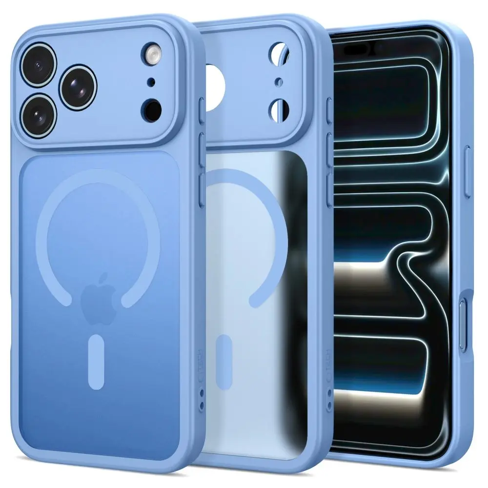 Tech-Protect BasicMag MagSafe, iPhone 17 Pro Max / 18 Pro Max, světle modrý