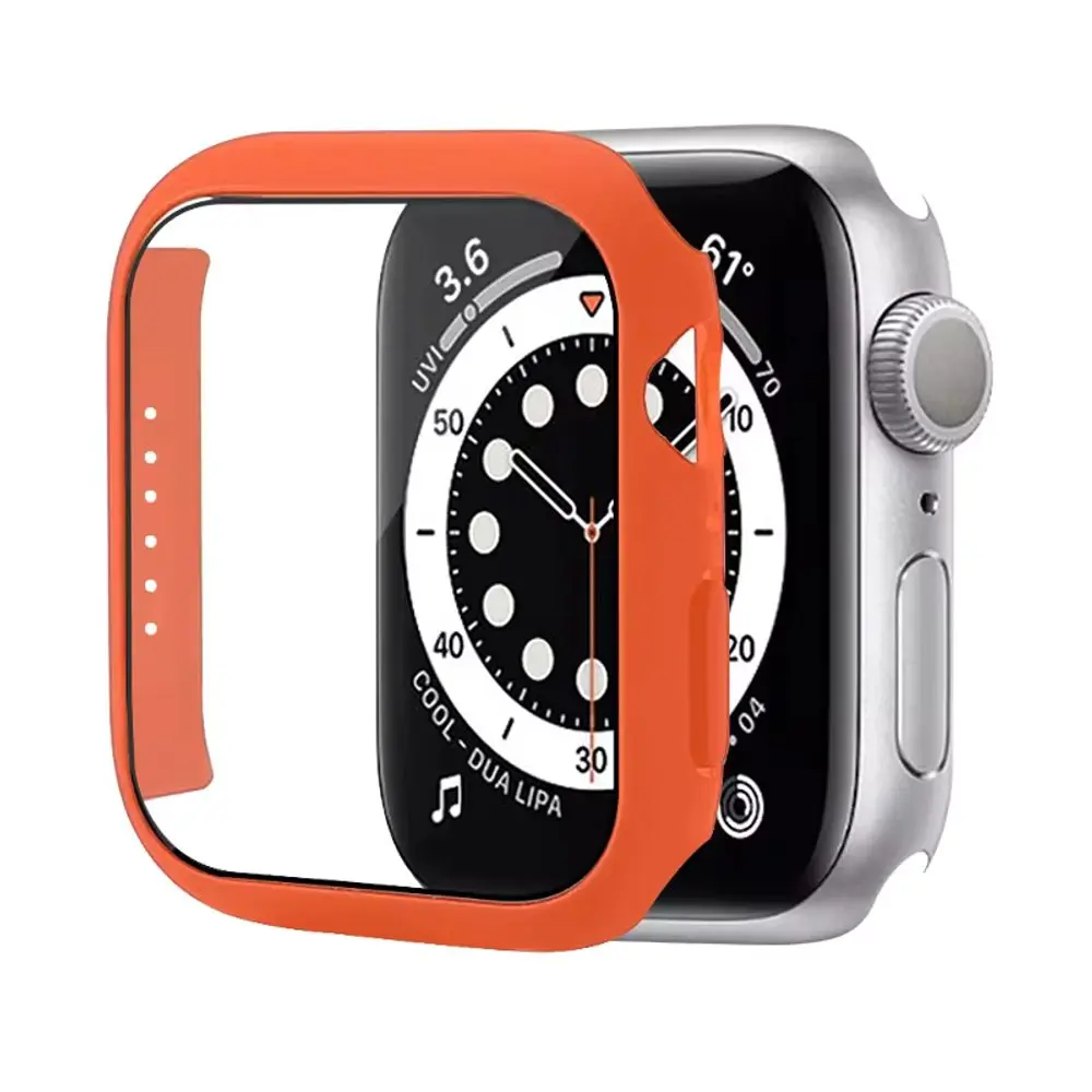 JP Watch case, Apple Watch 7 / 8 / 9, 41 mm, oranžový