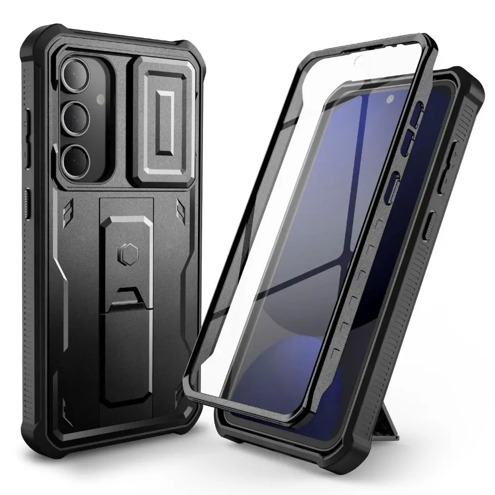 Tech-Protect Kevlar Cam+ pouzdro, Samsung Galaxy S24 FE, černé