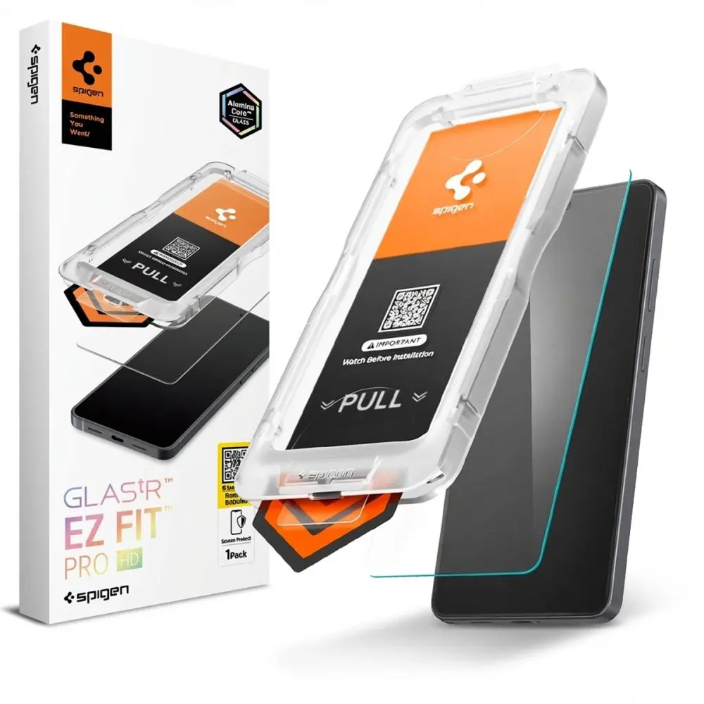 Spigen Glas.TR EZ Fit Pro s aplikátorem, Tvrzené sklo, Samsung Galaxy S26 Ultra