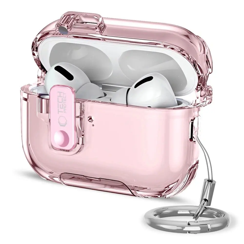 Tech-Protect Bounce Pro pouzdro, Apple AirPods Pro 3, růžové