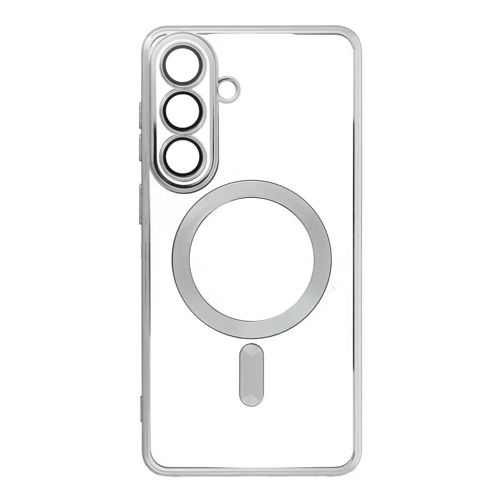Electro Mag Cover s MagSafe, Samsung Galaxy S26 Plus, stříbrné