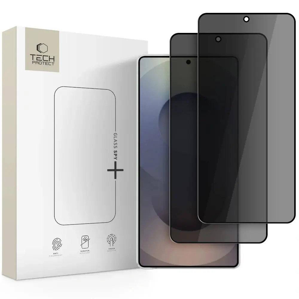 Tech-Protect Tvrzené sklo Privacy, Samsung Galaxy S26 Ultra, 2 kusy