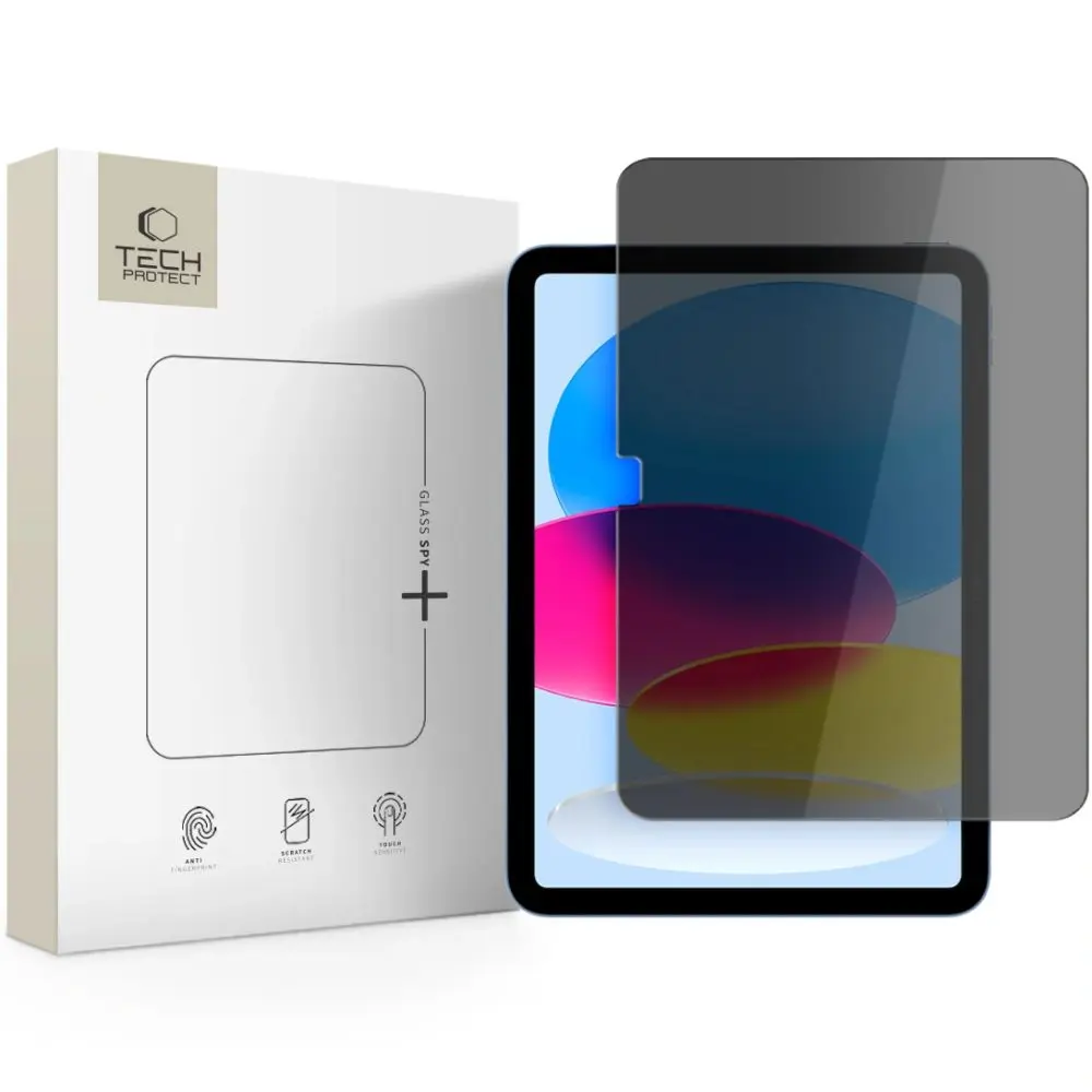 Tech-Protect Tvrzené sklo Privacy, iPad 10.9 2022 / 11 2025