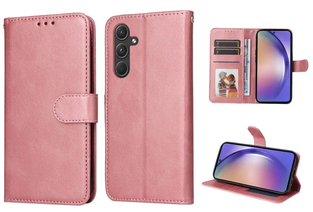 Magnet Case, Samsung Galaxy A55, růžový