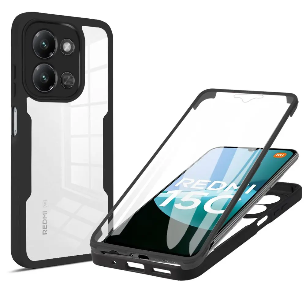 JP Defense colorful obal, Xiaomi Redmi 15C, černý
