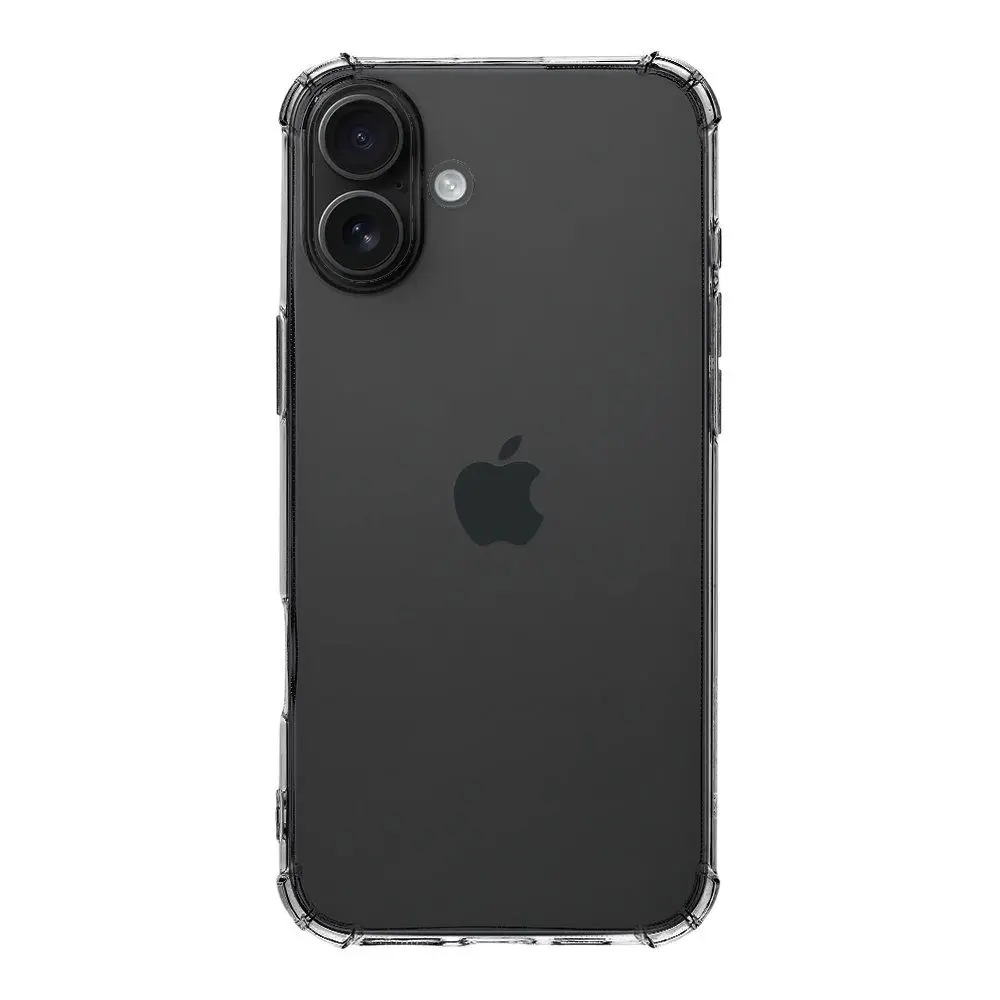 Tactical TPU Plyo kryt, iPhone 16 Plus, průhledný