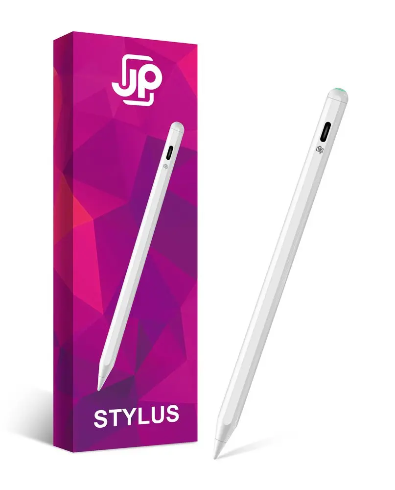 JP Stylus Pro dotykové pero s chytrým tlačítkem, bílé