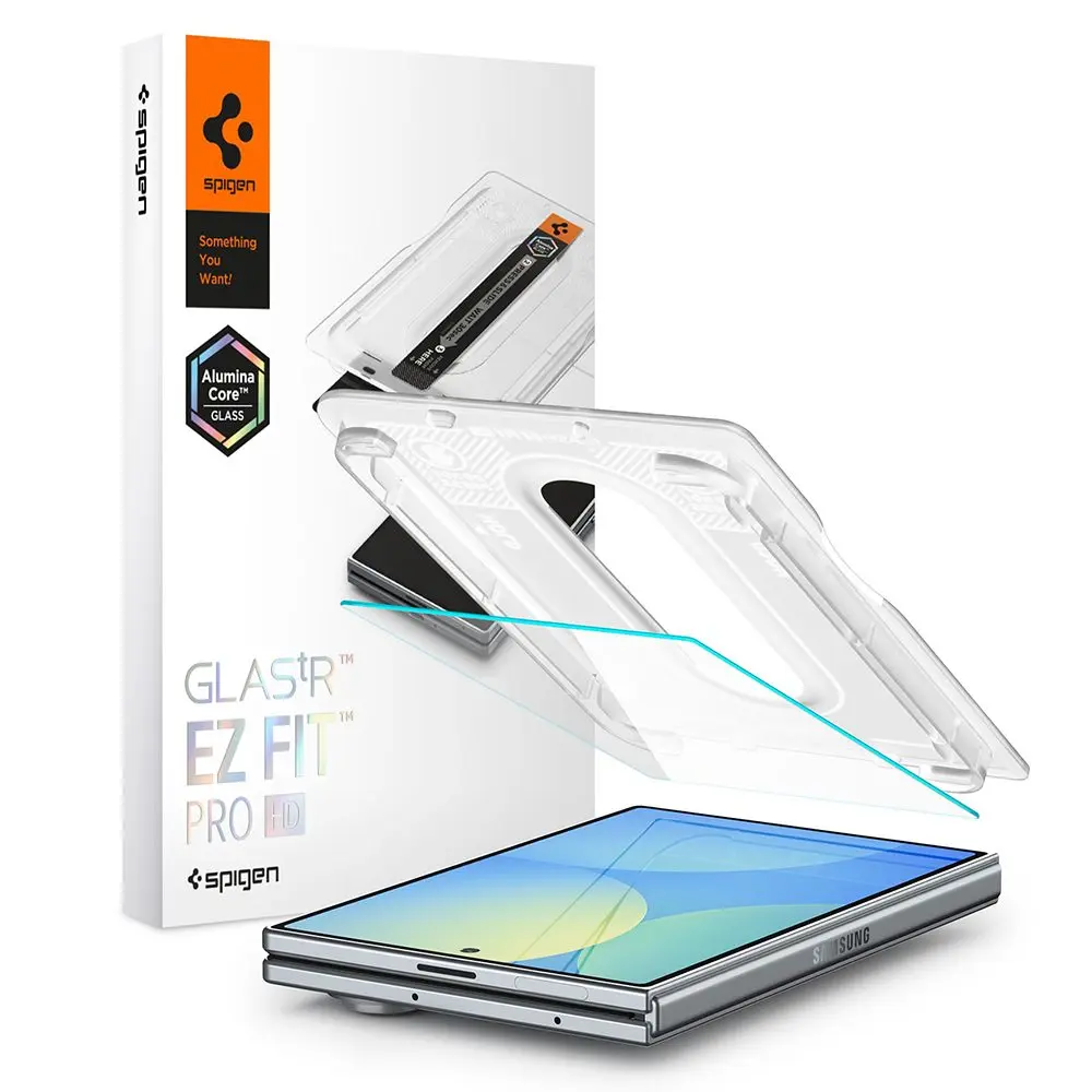 Spigen Glas.TR EZ Fit Pro s aplikátorem, Tvrzené sklo, Samsung Galaxy Z Fold 8