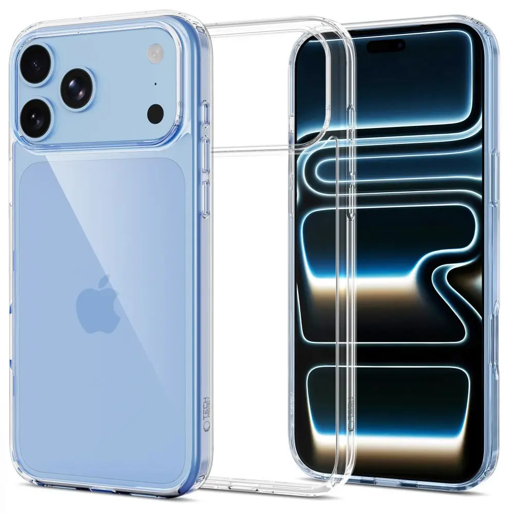 Tech-Protect Flexair Hybrid, iPhone 17 Pro Max / 18 Pro Max, průhledný