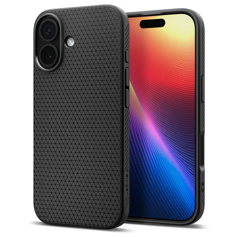 Spigen Liquid Air kryt iPhone 17 matte black