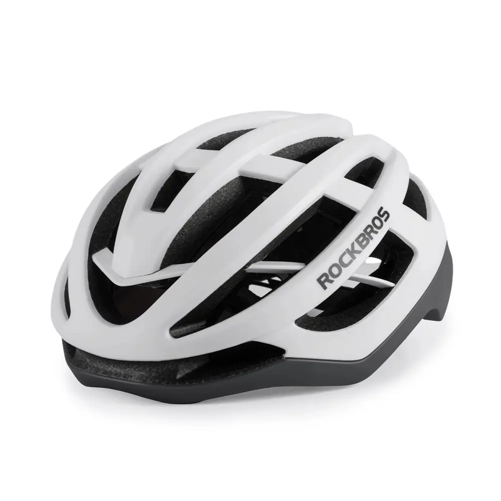 Rockbros HC-58WG-L Cyklistická přilba, 58–61 cm, bílo-šedá