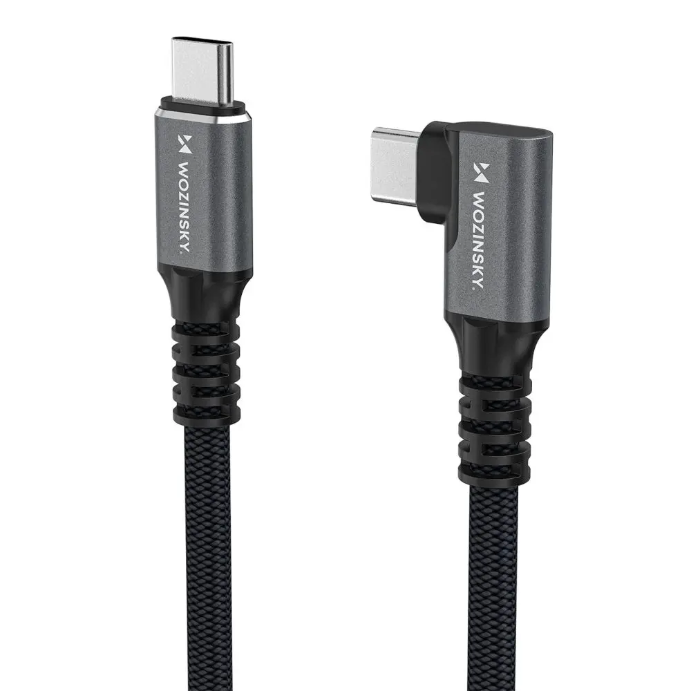 Wozinsky WPS3-UY41S kabel USB-C - USB-C, Thunderbolt 4, 240W, 1 m, černý