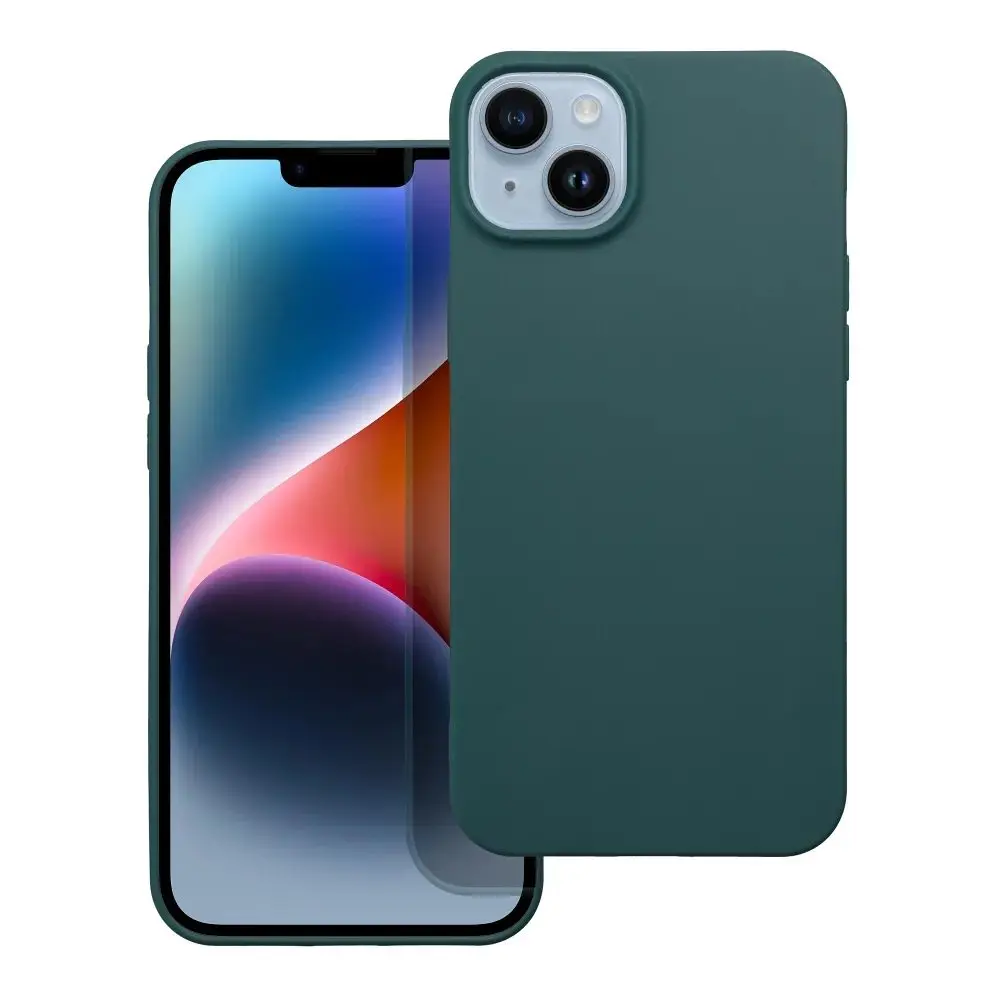 Matt obal, iPhone 16 Plus, zelený