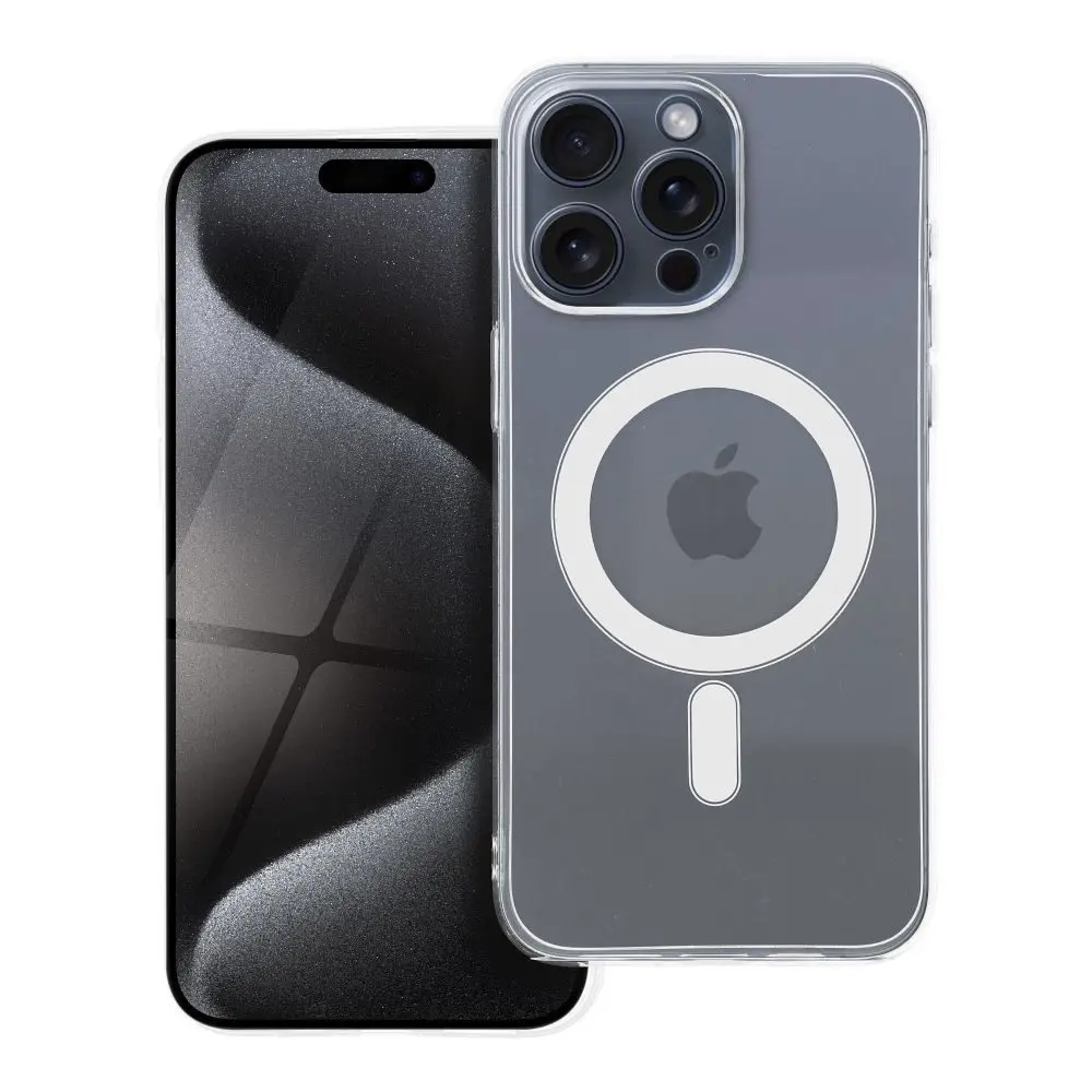 Průhledný obal s MagSafe, iPhone 15 Pro Max