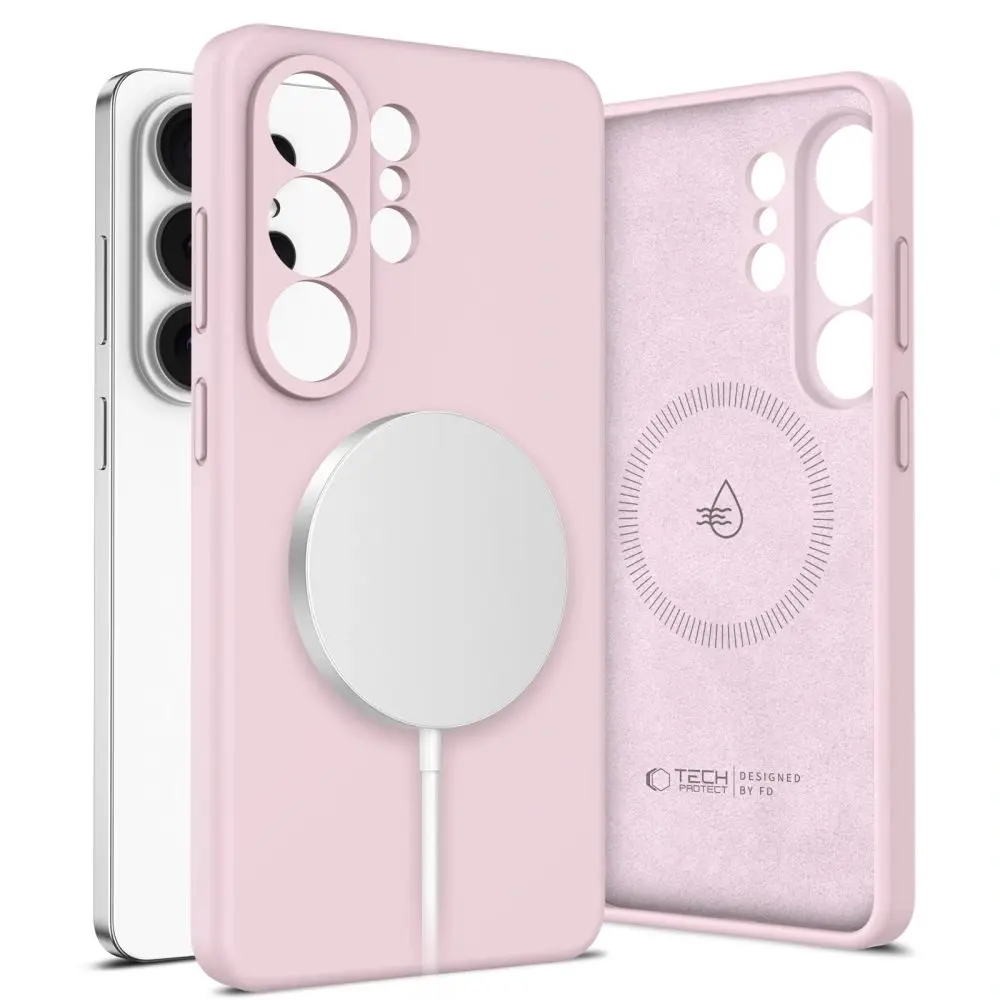 Tech-Protect Silicone MagSafe, Samsung Galaxy S26 Ultra, růžový
