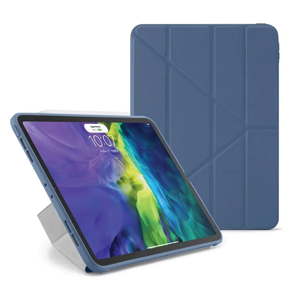 Pipetto Origami Case pouzdro, Apple iPad Pro 11 2018, modré