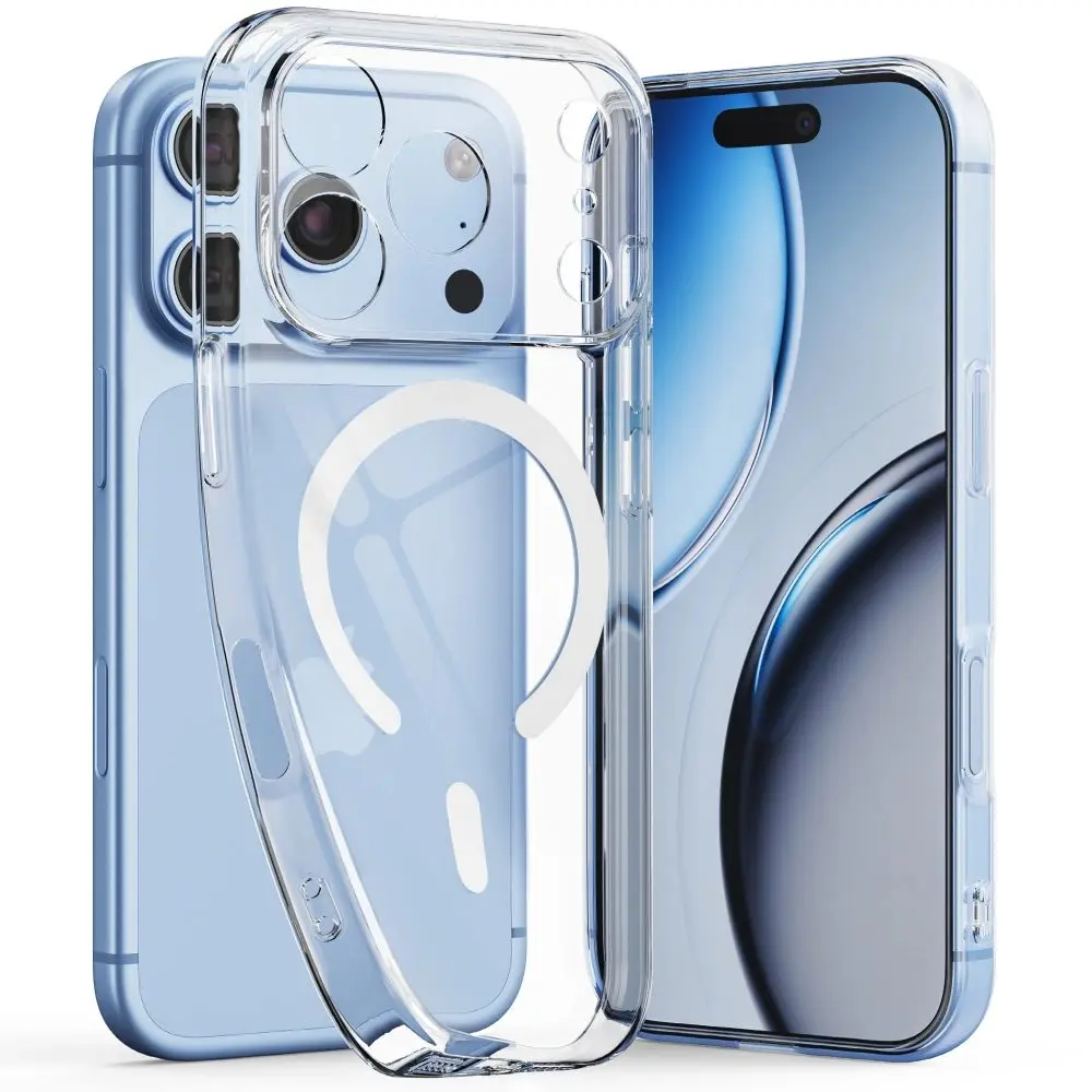 Tech-Protect Flexair MagSafe, iPhone 17 Pro Max / 18 Pro Max, průhledný