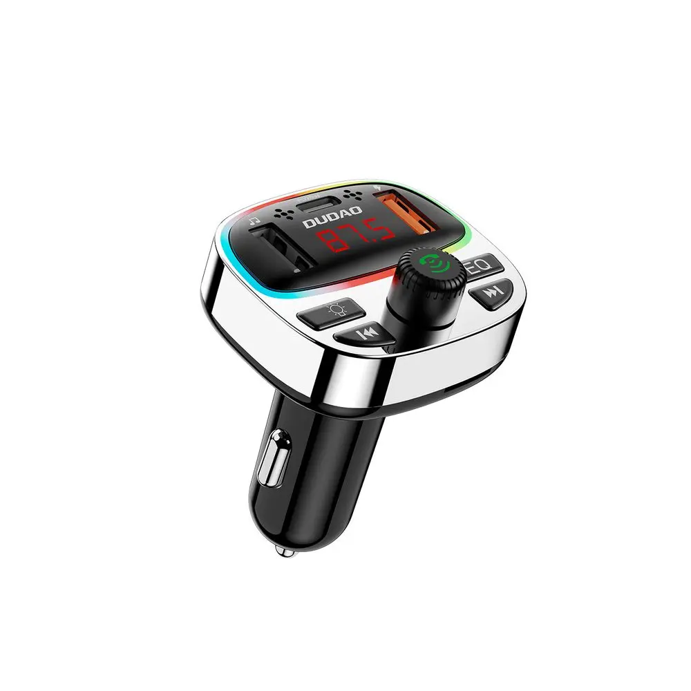 Dudao R2PRO+ Bluetooth vysílač, černo-stříbrný