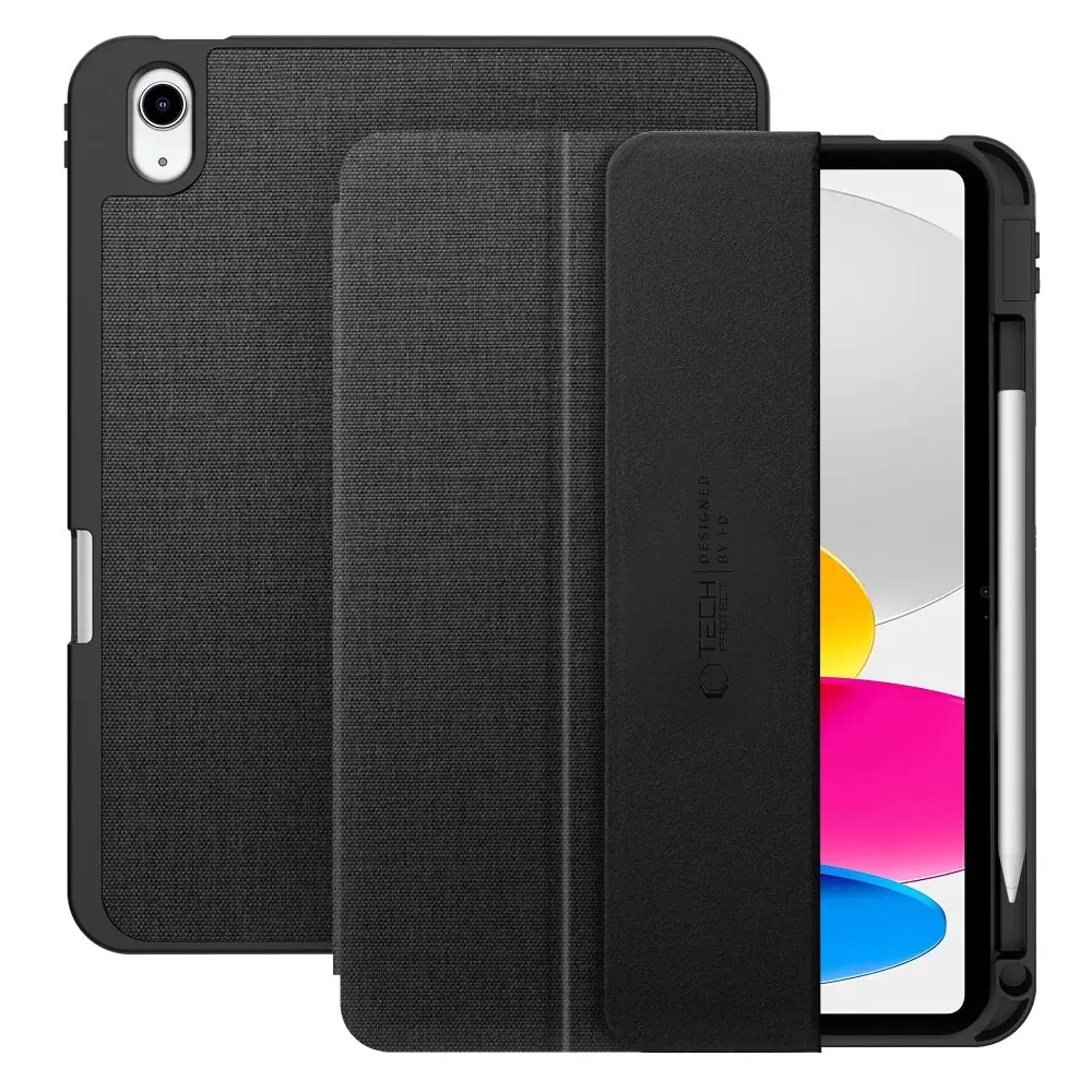 Pouzdro Tech-Protect SC Pen Canvas, iPad 10.9” 10 / 2022 / 11“ 11 / 2025, černé