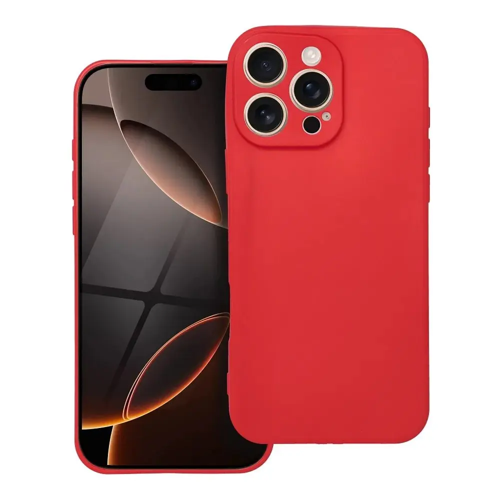 Forcell soft iPhone 16 Pro Max červený