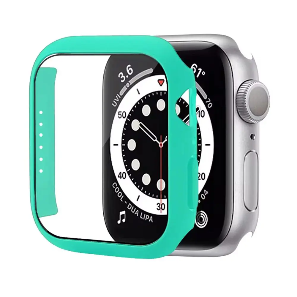 JP Watch case, Apple Watch 4 / 5 / 6 / SE 1 / 2 / 3, 44 mm, tyrkysový