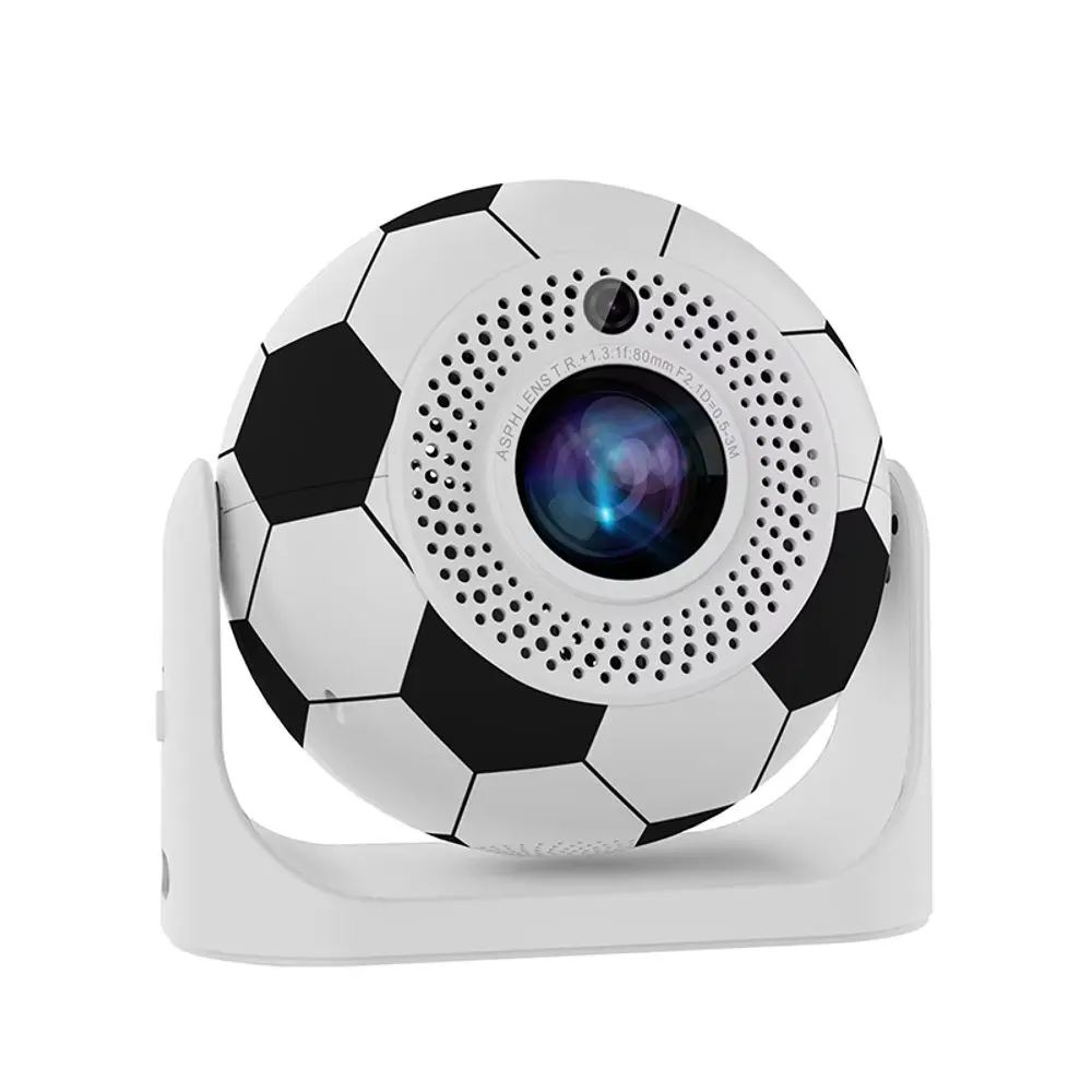 JY360 Smart Projektor s designem fotbalového míče, Android 13 a automatickým ostřením