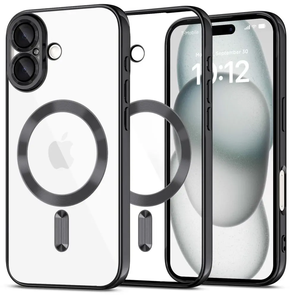 Tech-Protect MagFlex MagSafe iPhone 16, lesklá černá