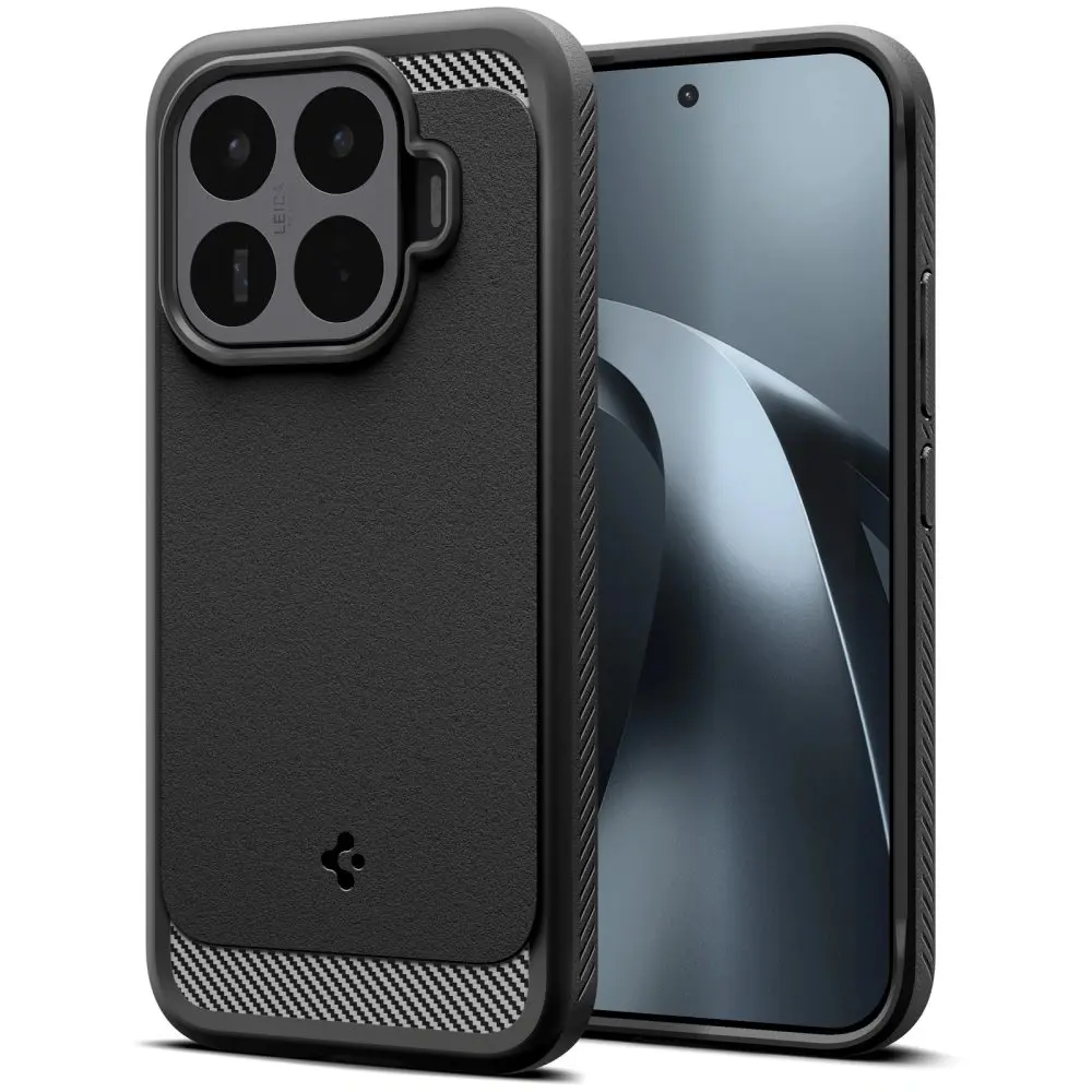 Spigen Rugged Armor, Xiaomi 17T, černý