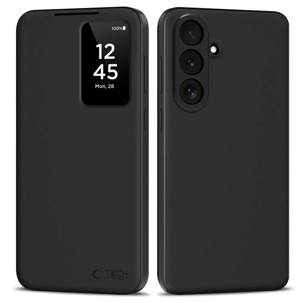 Tech-Protect Smart Wallet, Samsung Galaxy S26 FE, černá