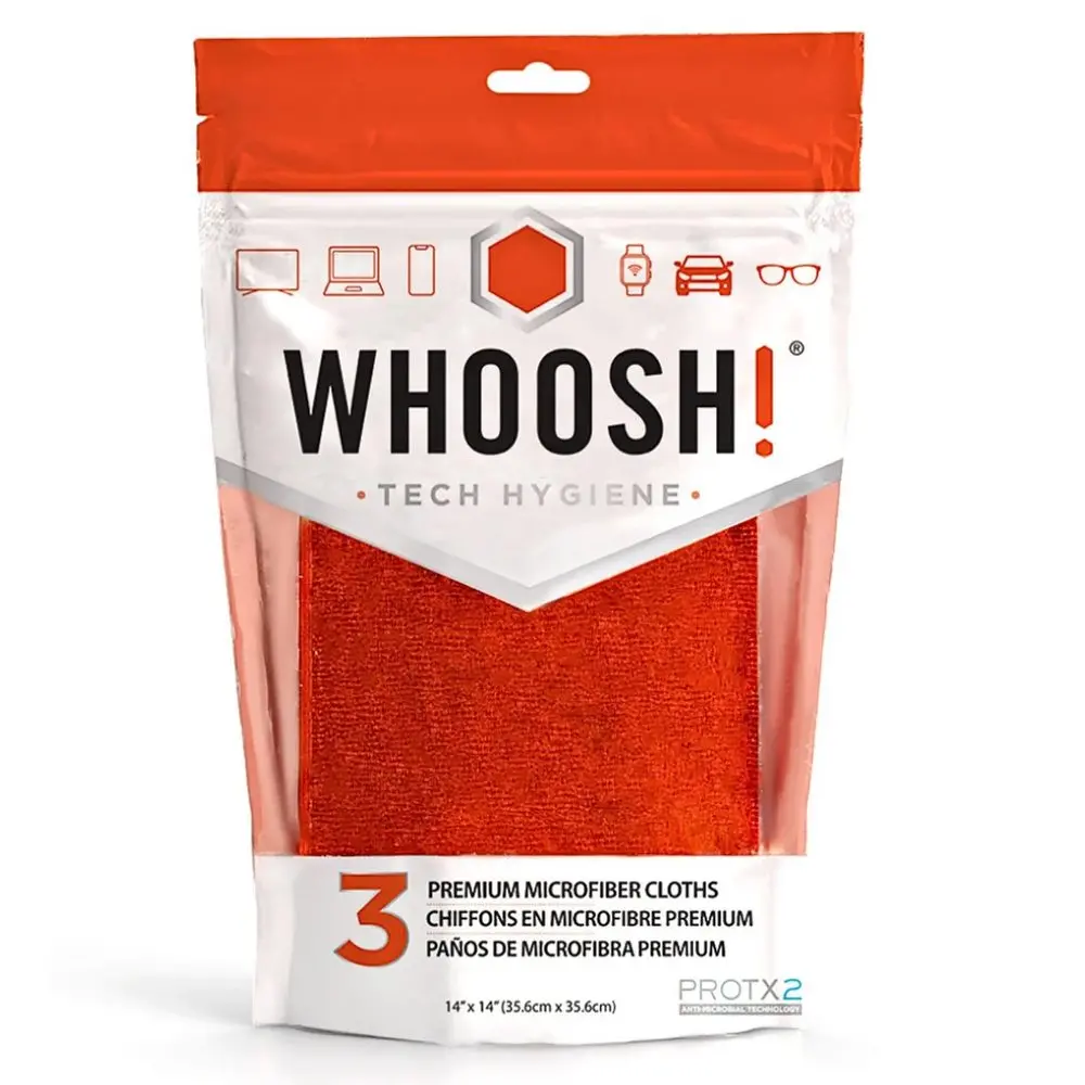 WHOOSH! 3XL profesionalní antibakteriální mikrovláknová utěrka - 3 ks