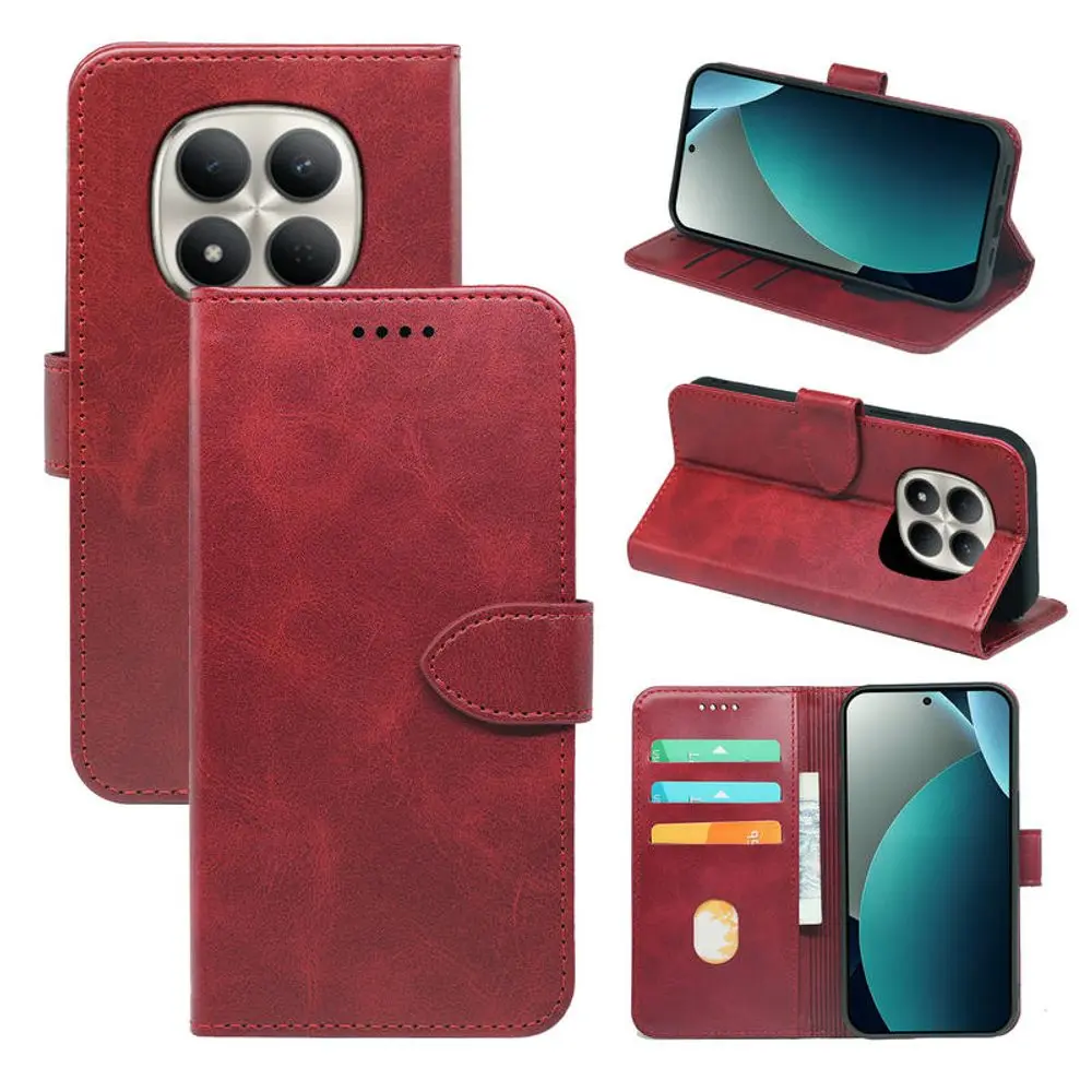 Magnet Case, Xiaomi Redmi Note 15 Pro 4G, červený