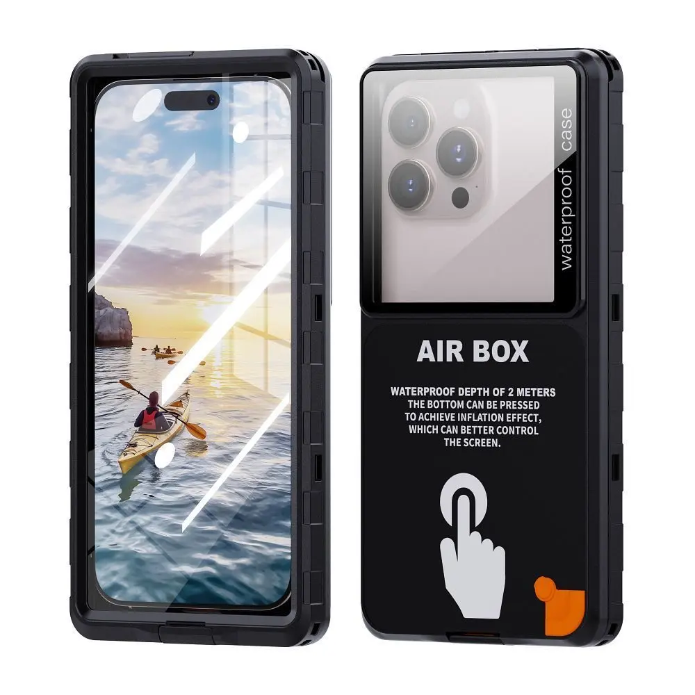 Univerzální vodotěsné pouzdro Shellbox Airbox Max 6.9, černé