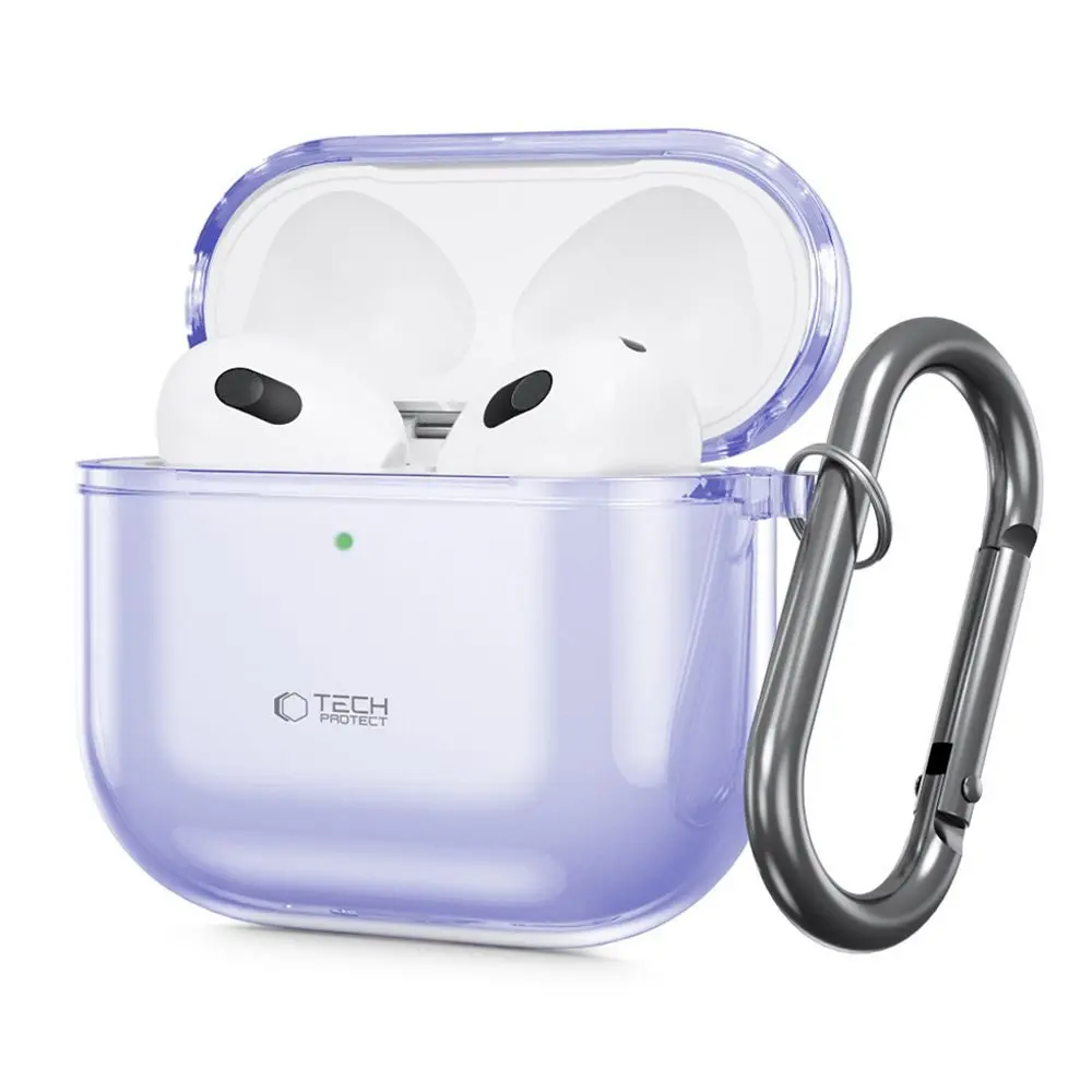 Tech-Protect FlexAir pouzdro, Apple AirPods 4, fialové