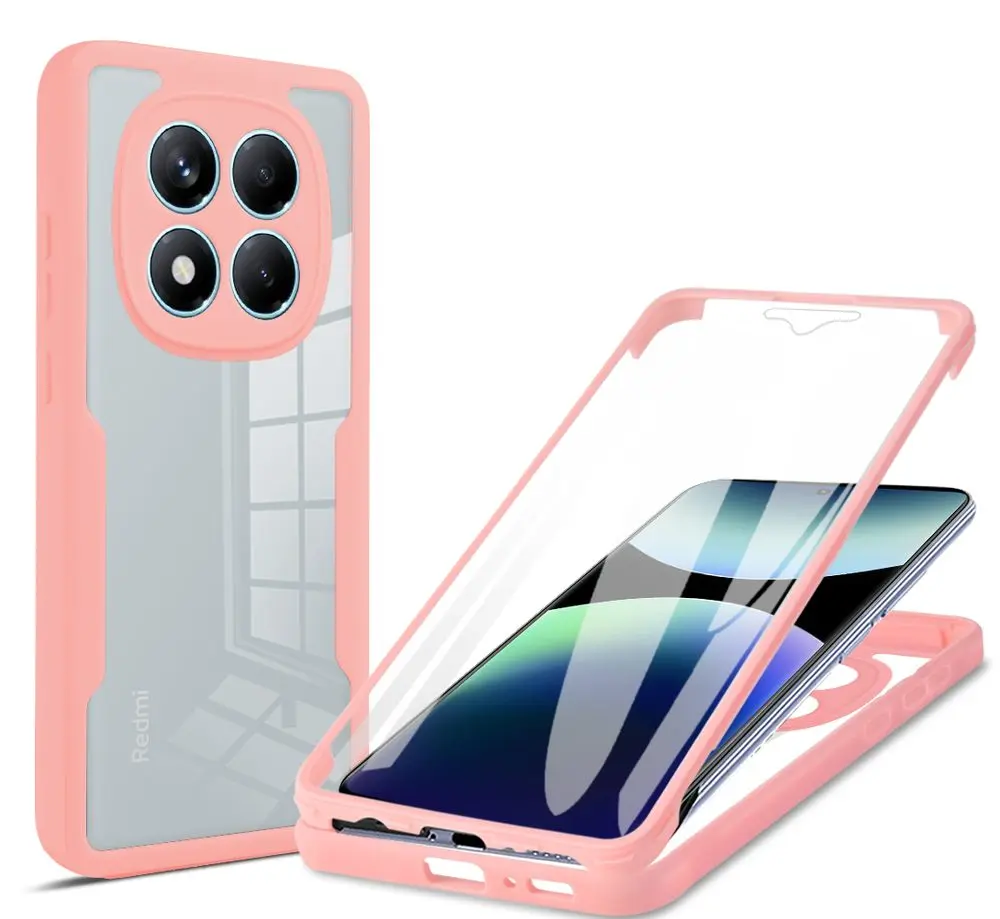JP Defense colorful obal, Xiaomi Redmi Note 15 Pro Plus 5G, růžový