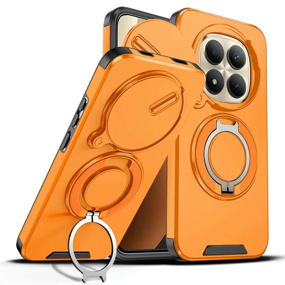 Camslide Stand obal, Xiaomi Redmi Note 15 Pro Plus 5G, oranžový