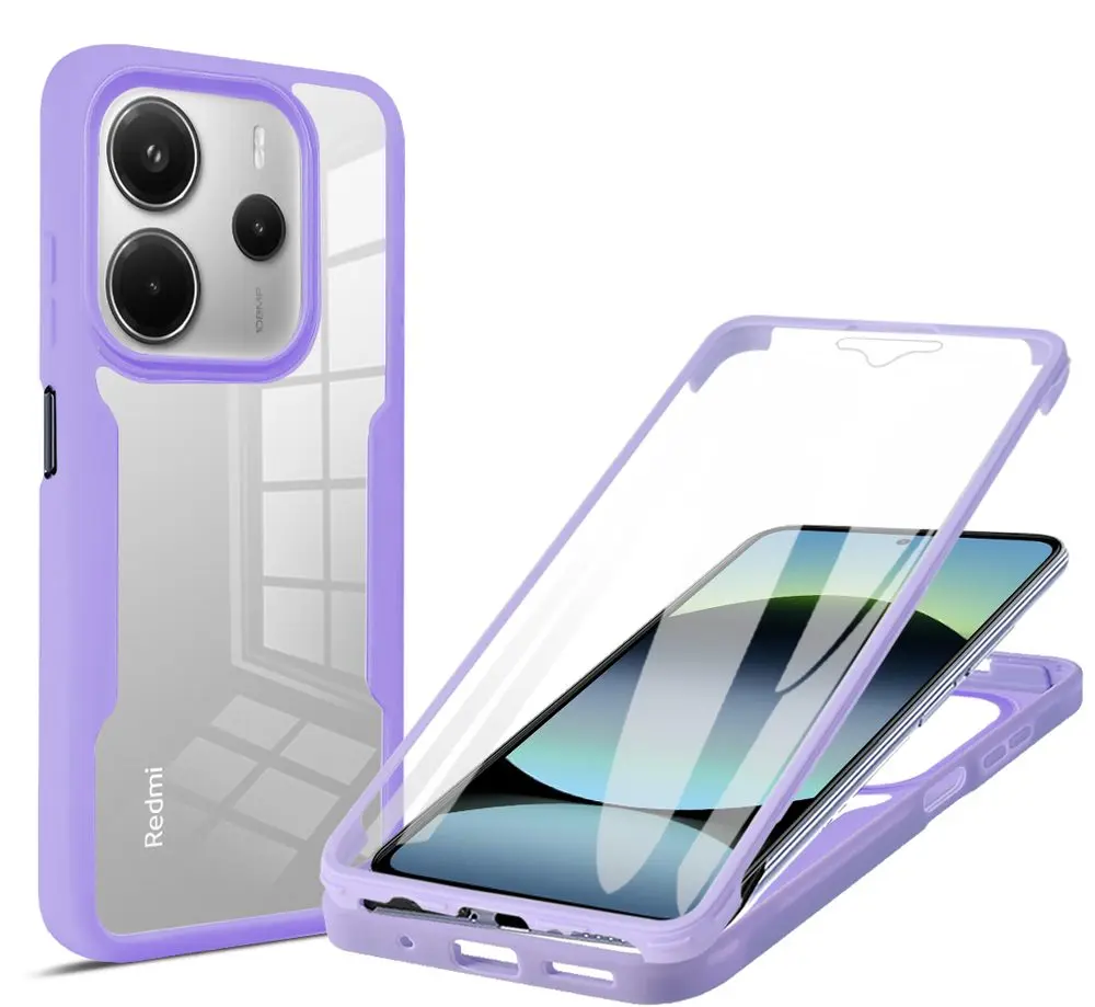 JP Defense colorful obal, Xiaomi Redmi Note 14 5G, fialový