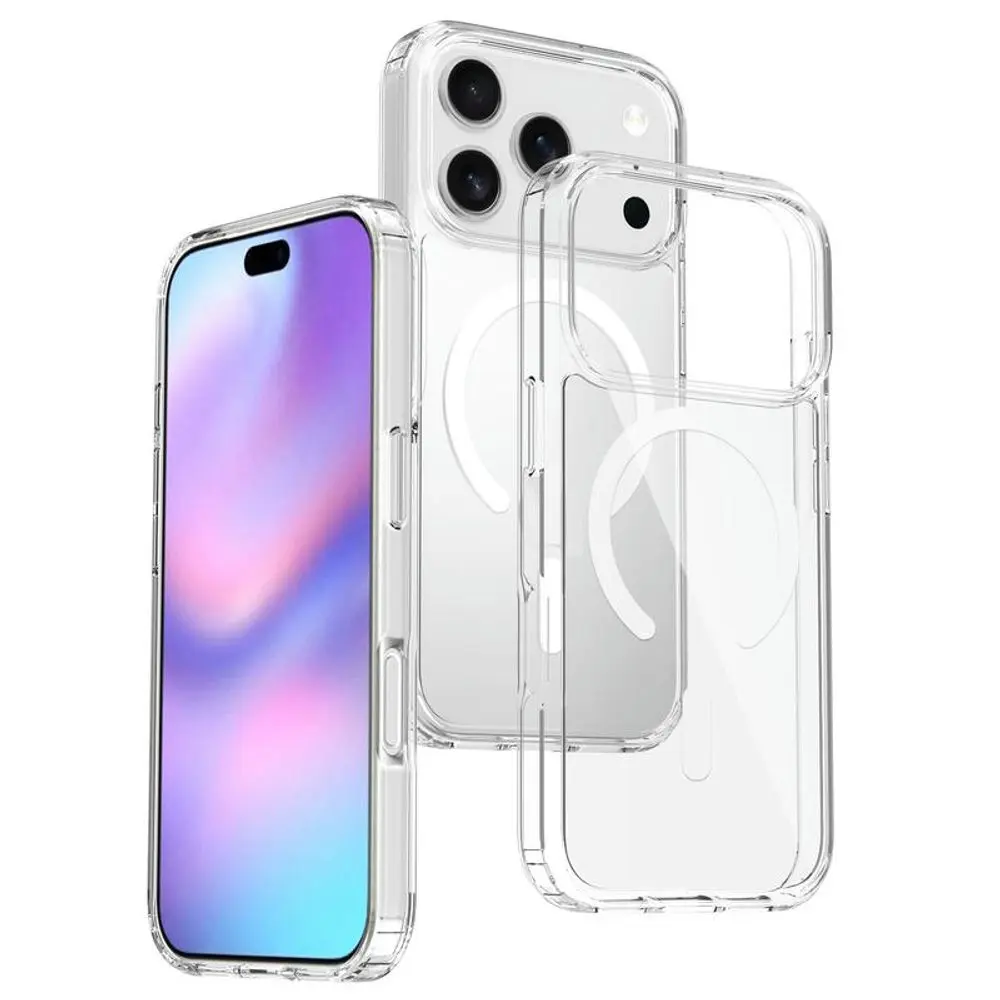 Magsafe Clear obal, iPhone 17 Pro, průhledný