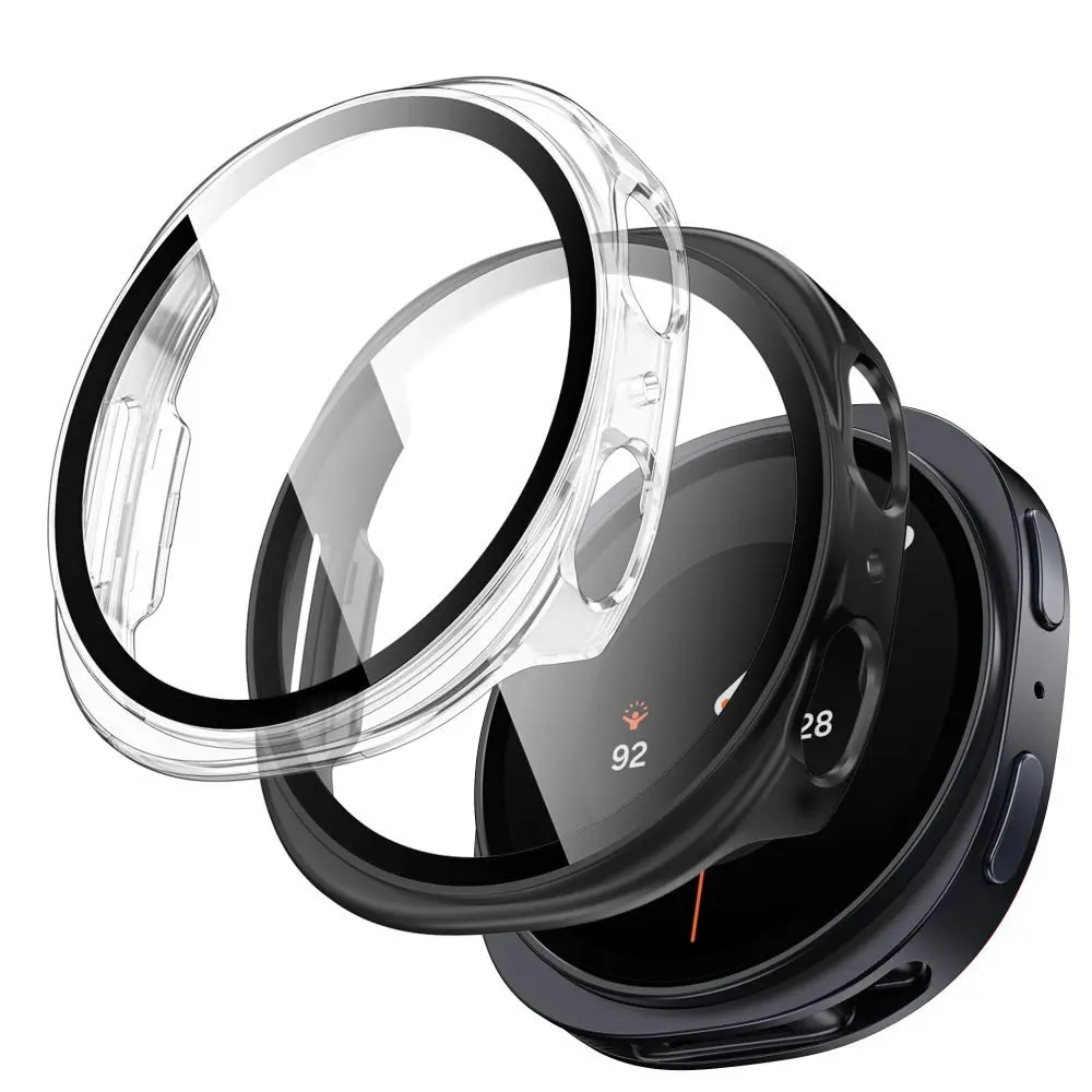 Tech-Protect Defense360, 2 kusy, Samsung Galaxy Watch 8 / 9 (40 mm), černé / průhledné