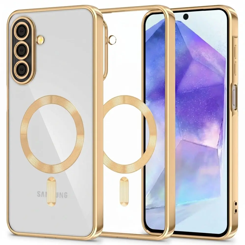 Tech-Protect MagFlex MagSafe Samsung Galaxy A27 5G, lesklá zlatá
