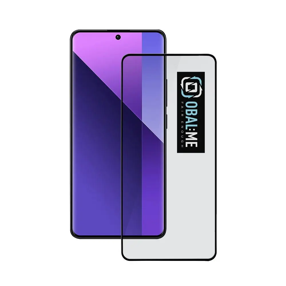 OBAL:ME 5D Tvrzené Sklo pro Xiaomi Redmi Note 13 Pro Plus 5G, černé