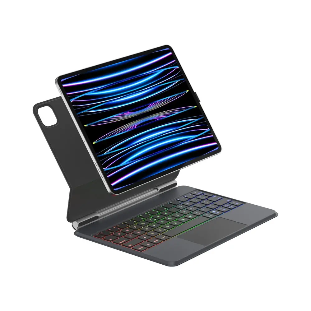 JP Magnetic Keyboard MK04C pouzdro na tablet s PIN socket připojením, iPad Pro 11 2018 / 2020 / 2021 / 2022, iPad Air 4 10.9 2020 / Air 5 10.9 2022 /
