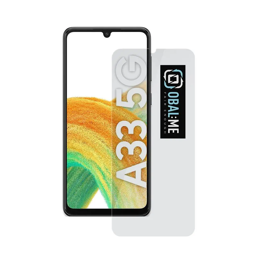 Obal:Me 2.5D Tvrzené Sklo pro Samsung Galaxy A33 5G Clear