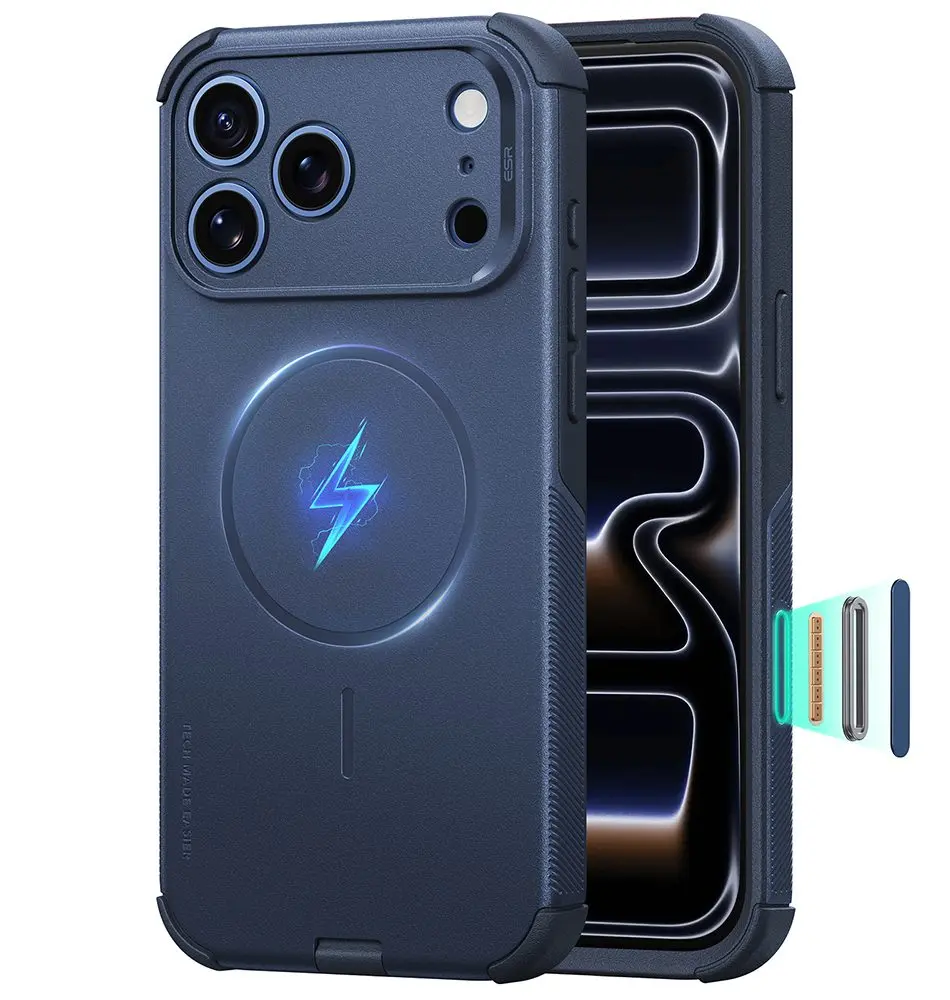 Kryt ESR Cyber Halolock, iPhone 17 Pro Max / 18 Pro Max, modrý