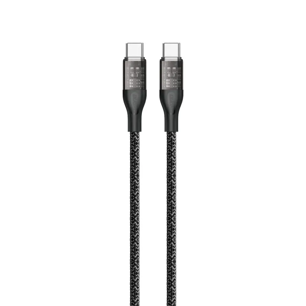Dudao L22C kabel USB-C - USB-C, 120W, 1m, šedý