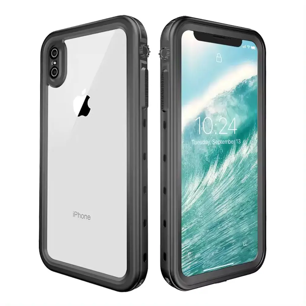 ShellBox IP68 obal, iPhone XR, černý