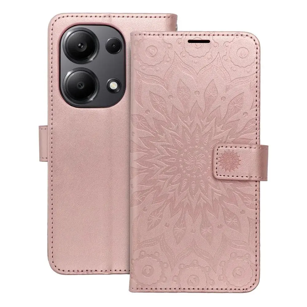 Mezzo pouzdro, Xiaomi Redmi Note 13 Pro 4G, vzor 2, rosegold