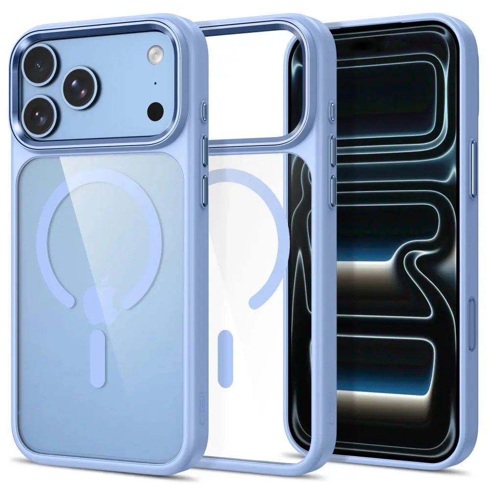 Tech-Protect MagMat MagSafe CC, iPhone 17 Pro / 18 Pro, světle modrý